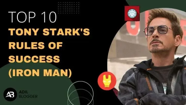 Top 10 Tony Stark’s Rules of Success (Iron Man)