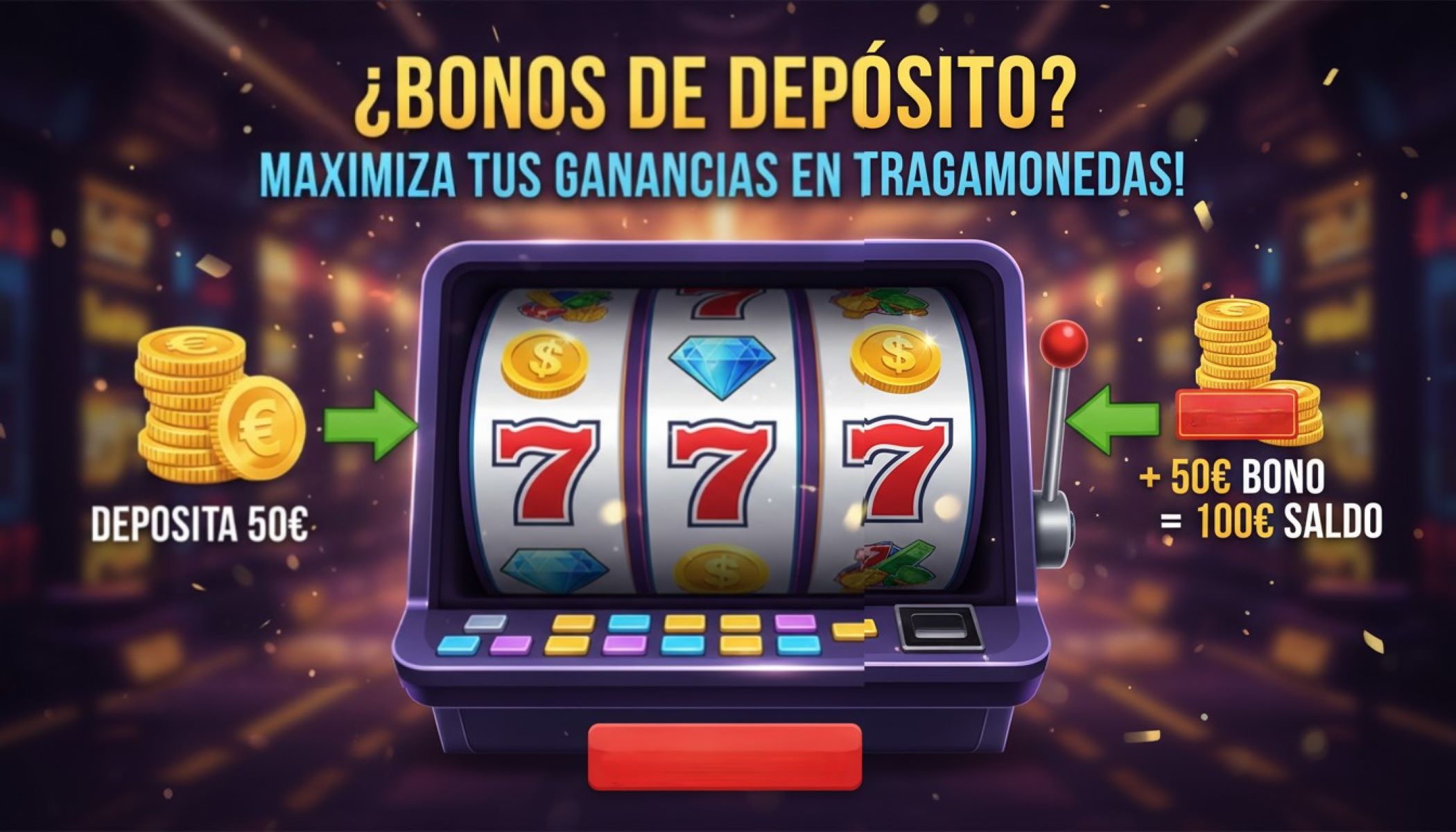 Bonos de depósito en tragamonedas