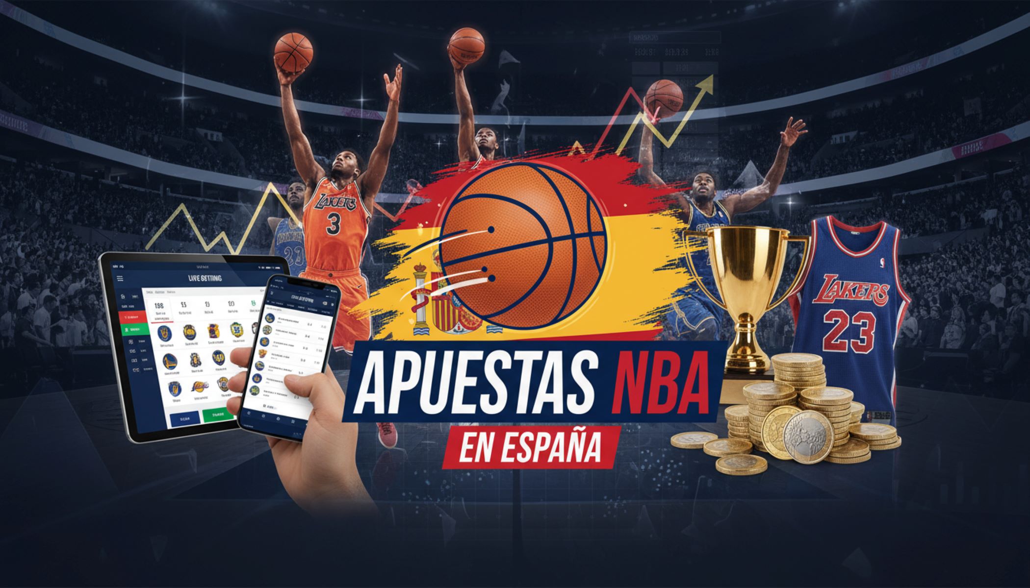 Estrategias de apuestas en la NBA